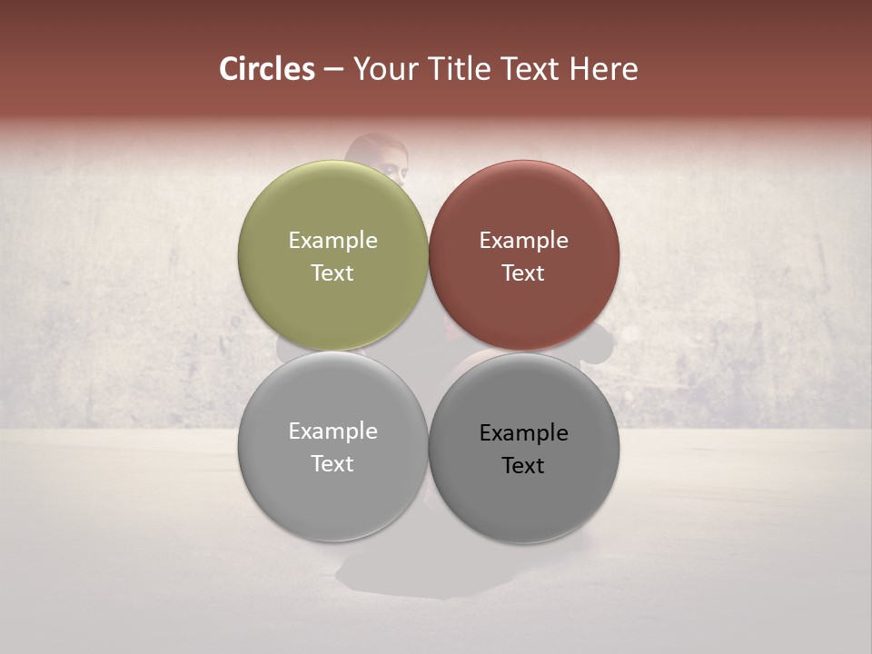 Wall Classic Girl PowerPoint Template