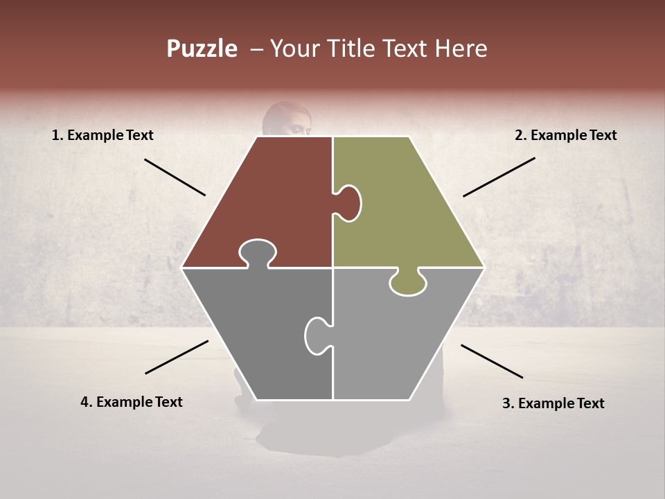 Wall Classic Girl PowerPoint Template