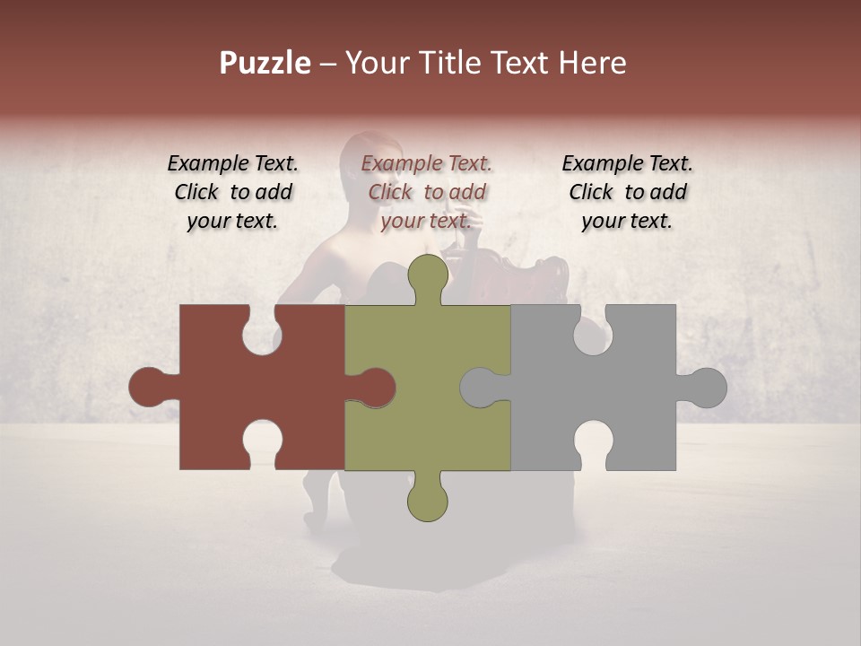 Wall Classic Girl PowerPoint Template