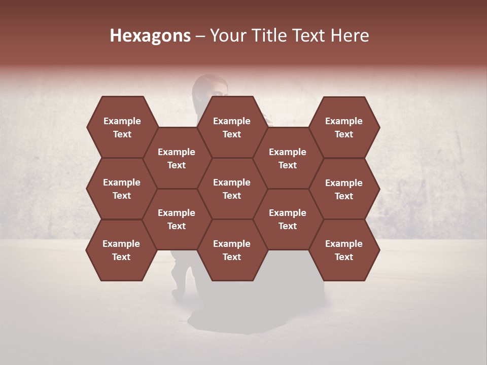 Wall Classic Girl PowerPoint Template