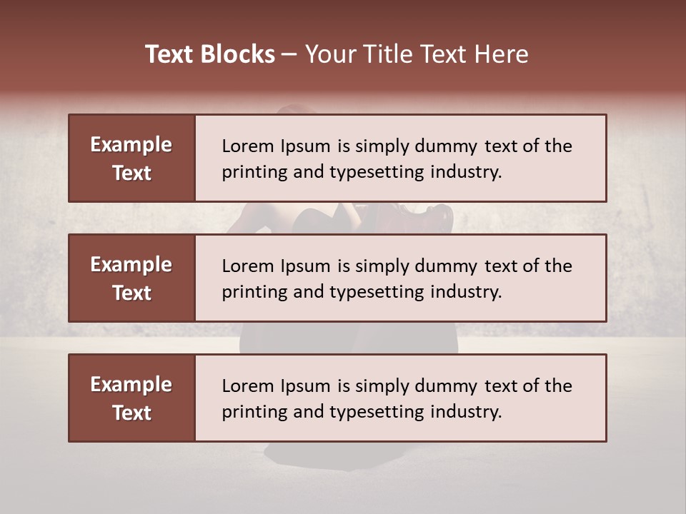 Wall Classic Girl PowerPoint Template