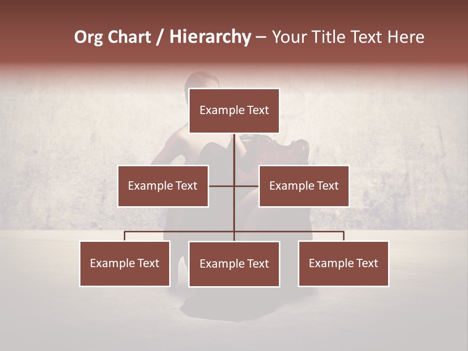 Wall Classic Girl PowerPoint Template