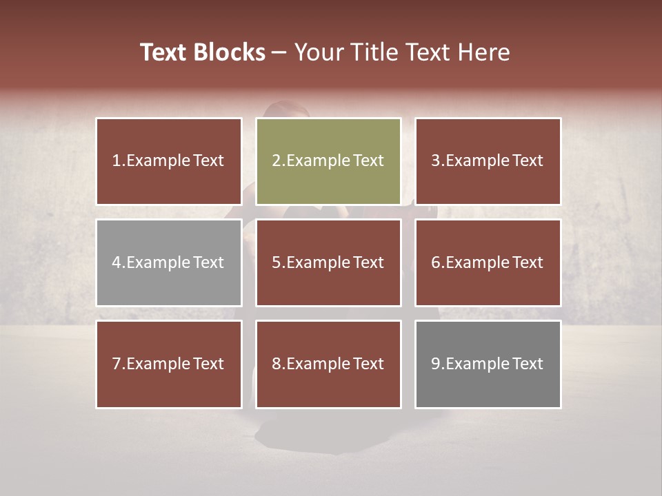 Wall Classic Girl PowerPoint Template