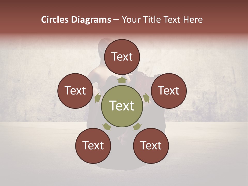 Wall Classic Girl PowerPoint Template