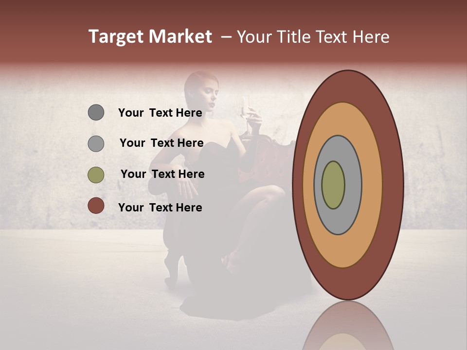 Wall Classic Girl PowerPoint Template