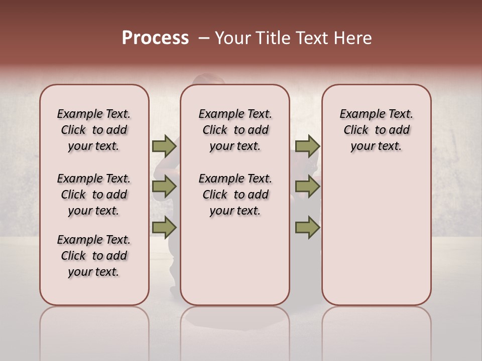 Wall Classic Girl PowerPoint Template