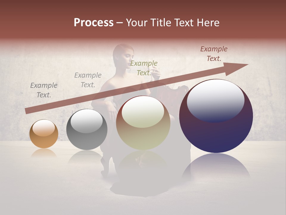 Wall Classic Girl PowerPoint Template