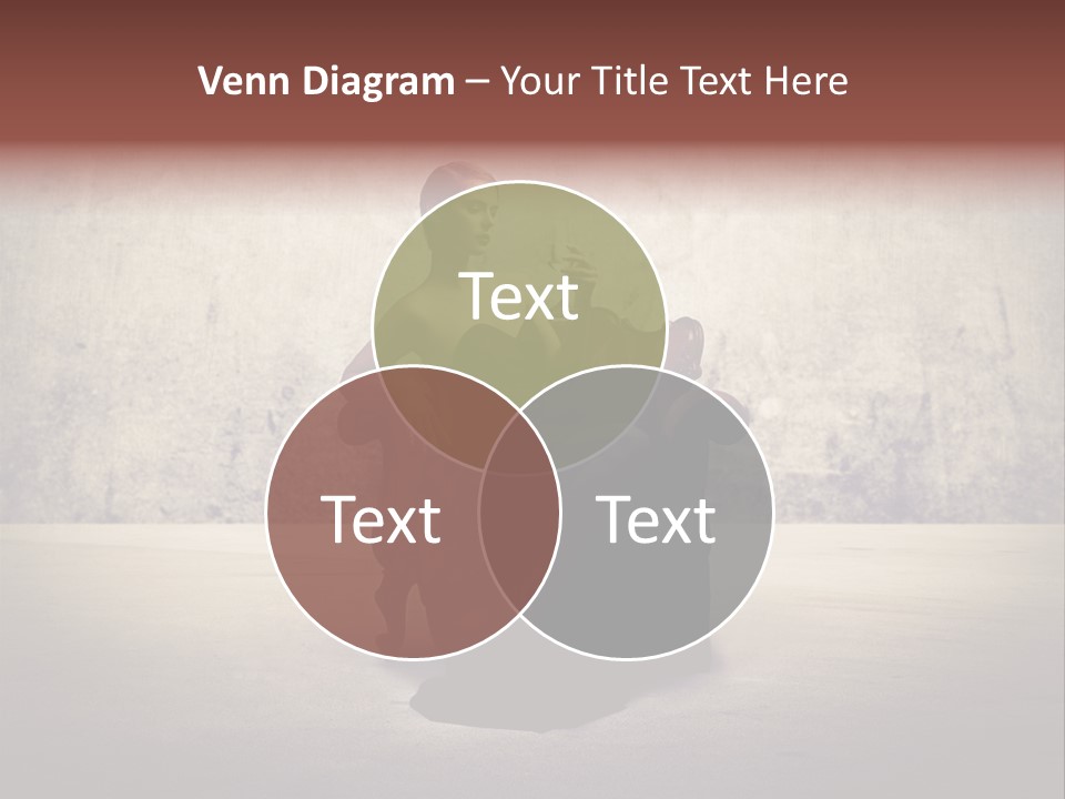 Wall Classic Girl PowerPoint Template