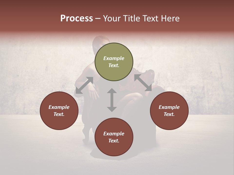 Wall Classic Girl PowerPoint Template