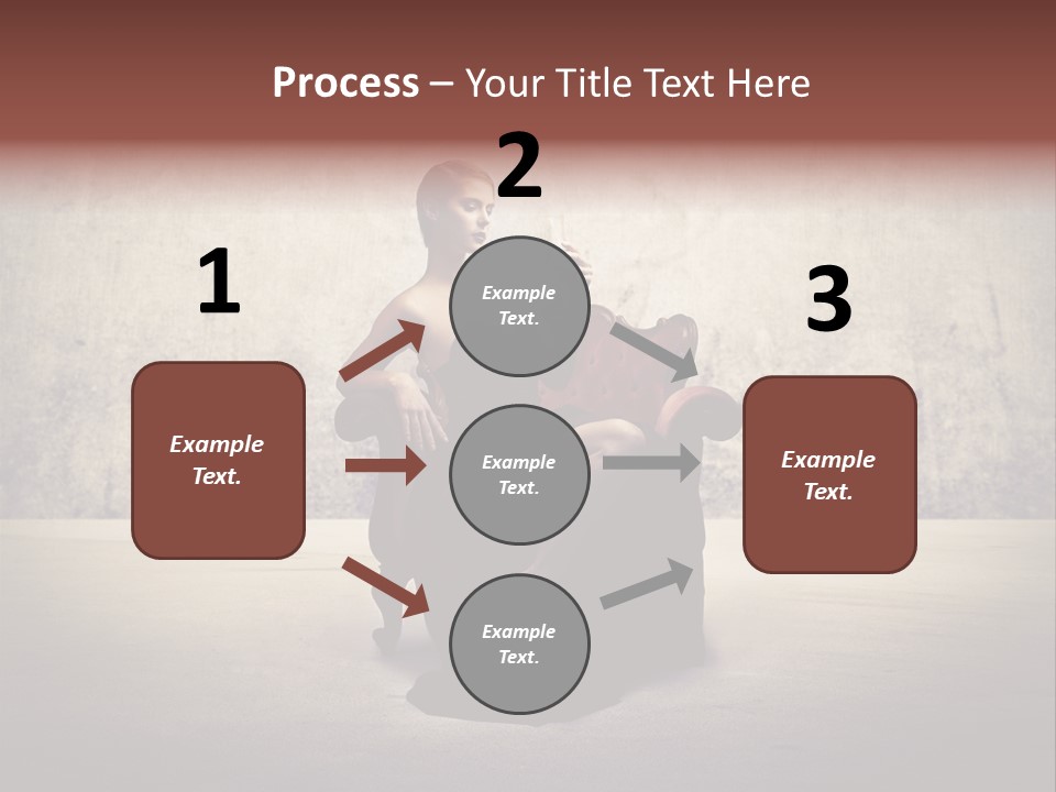 Wall Classic Girl PowerPoint Template