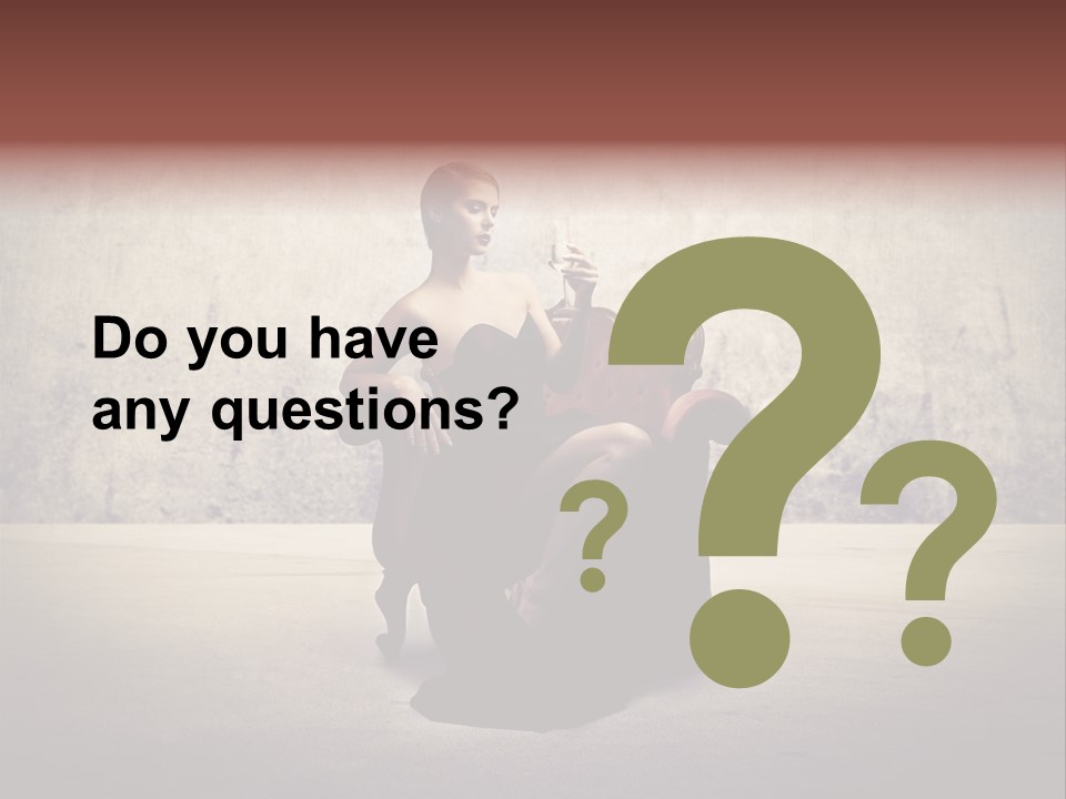 Wall Classic Girl PowerPoint Template