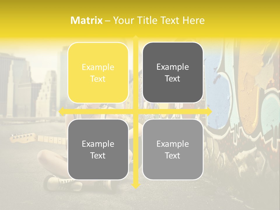 Fashion Eye Wear Woman PowerPoint Template