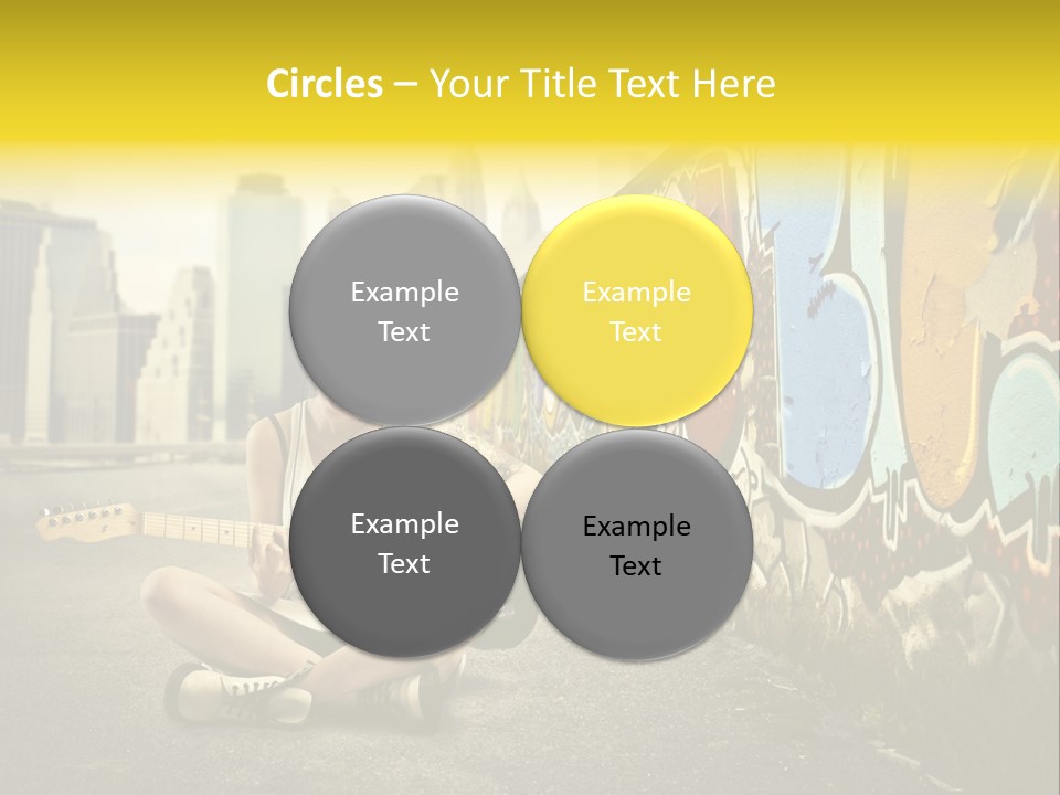 Fashion Eye Wear Woman PowerPoint Template