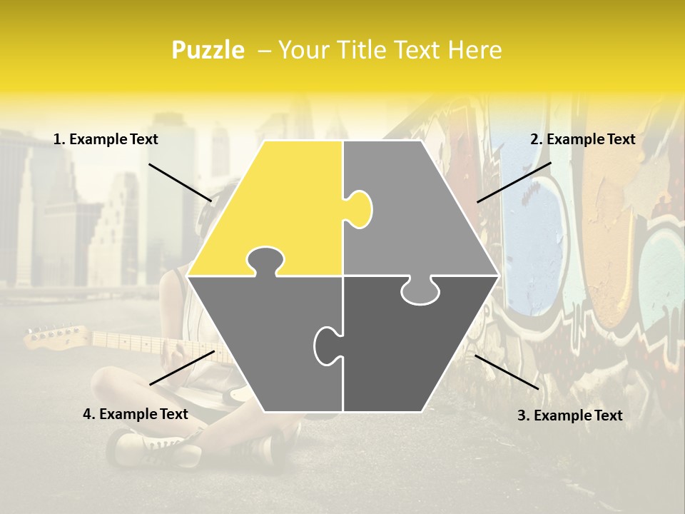 Fashion Eye Wear Woman PowerPoint Template