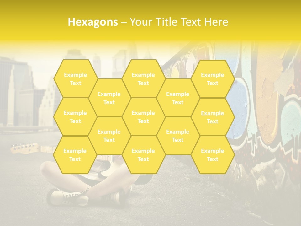 Fashion Eye Wear Woman PowerPoint Template