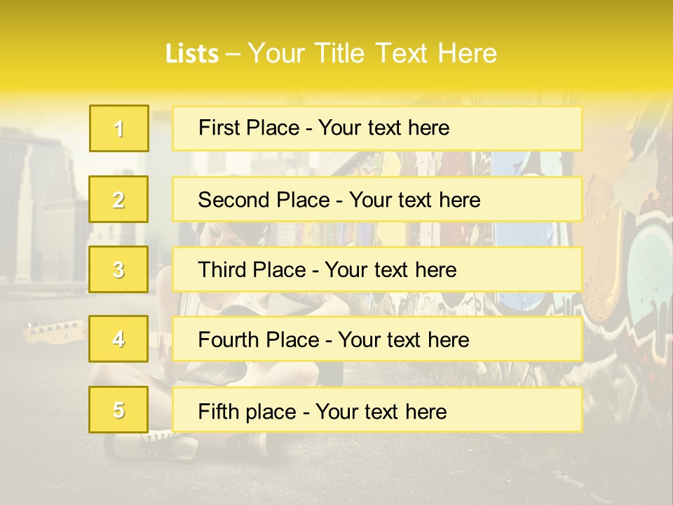 Fashion Eye Wear Woman PowerPoint Template