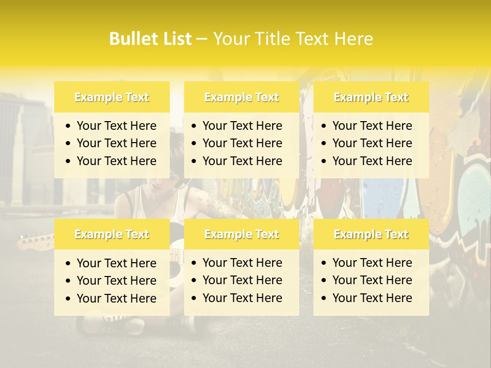 Fashion Eye Wear Woman PowerPoint Template