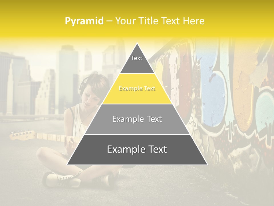 Fashion Eye Wear Woman PowerPoint Template