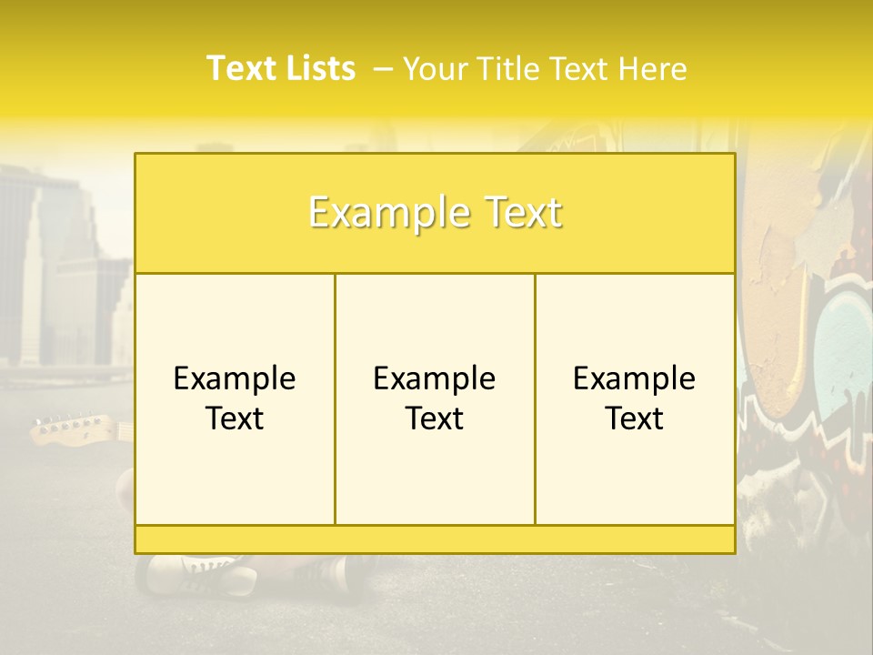 Fashion Eye Wear Woman PowerPoint Template