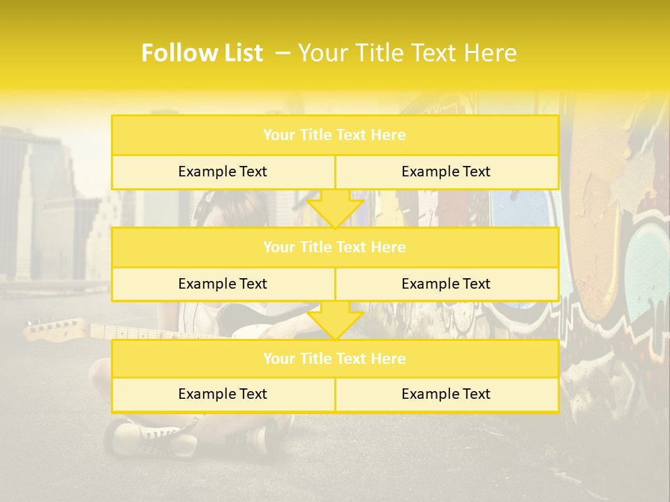 Fashion Eye Wear Woman PowerPoint Template