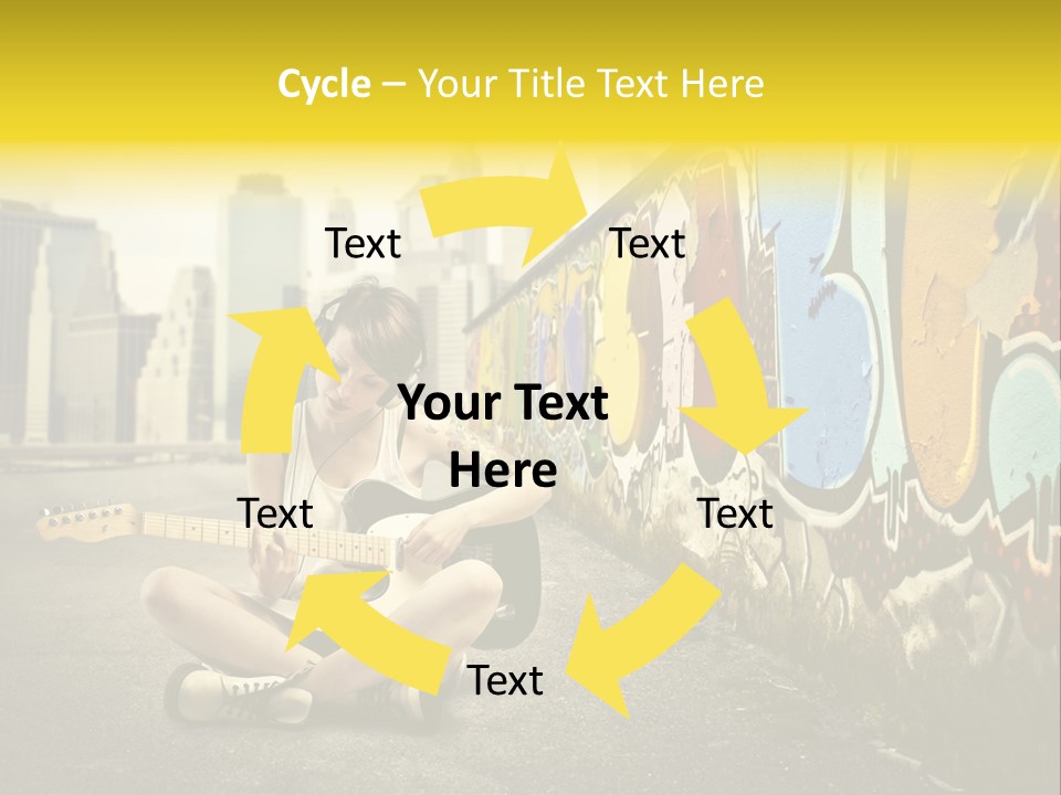 Fashion Eye Wear Woman PowerPoint Template