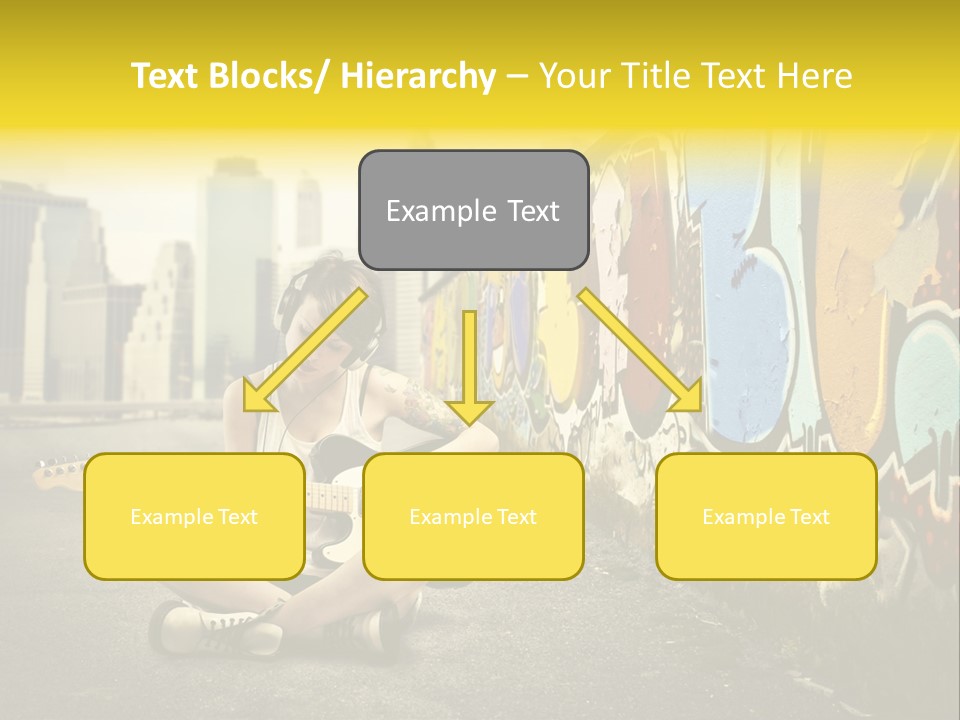 Fashion Eye Wear Woman PowerPoint Template