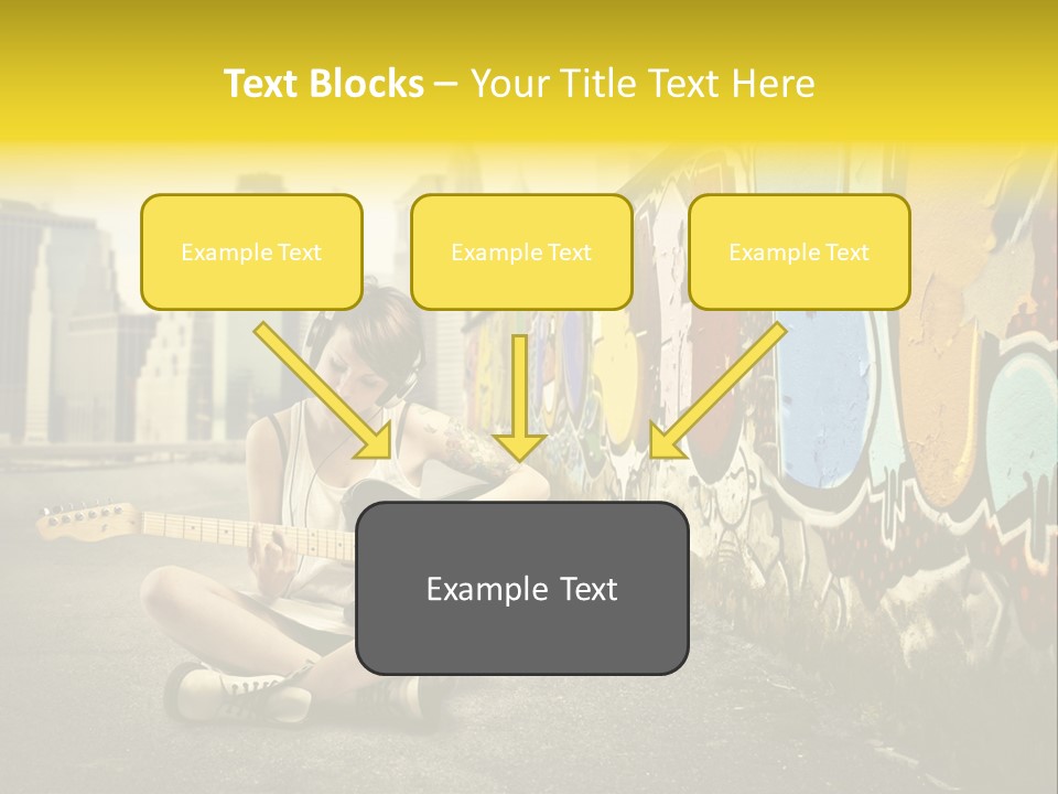 Fashion Eye Wear Woman PowerPoint Template