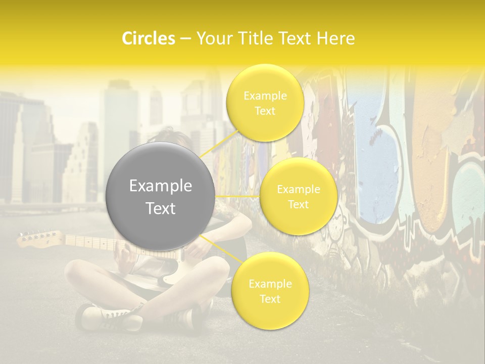 Fashion Eye Wear Woman PowerPoint Template