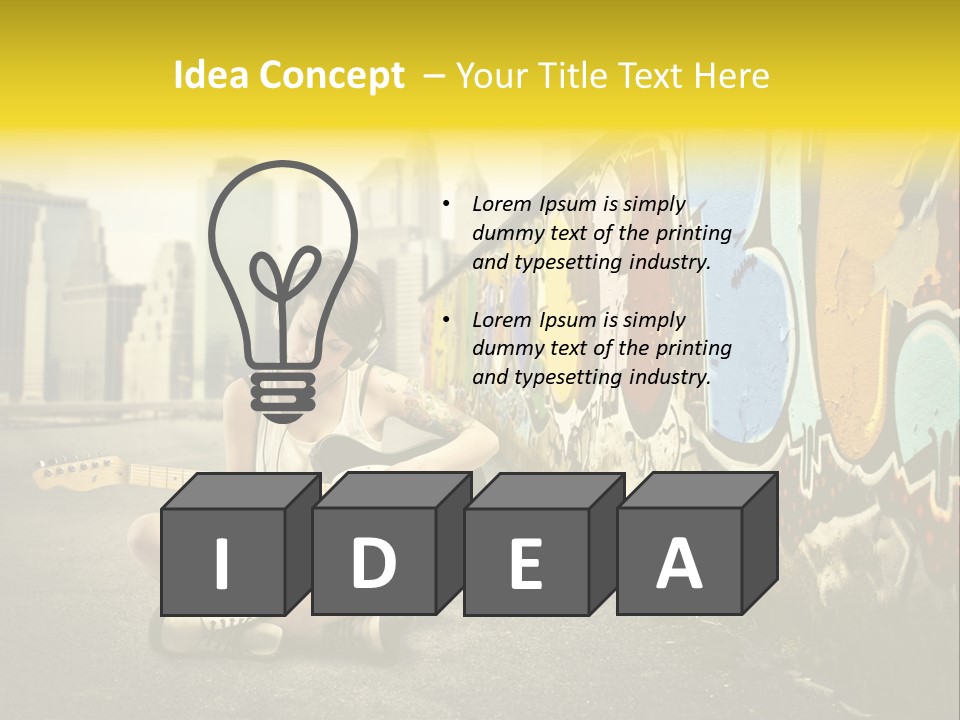 Fashion Eye Wear Woman PowerPoint Template