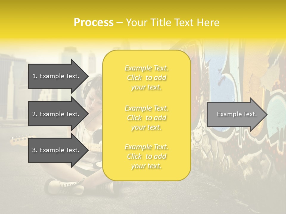 Fashion Eye Wear Woman PowerPoint Template