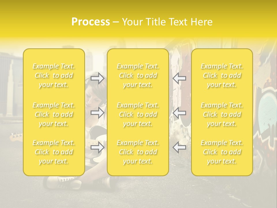 Fashion Eye Wear Woman PowerPoint Template