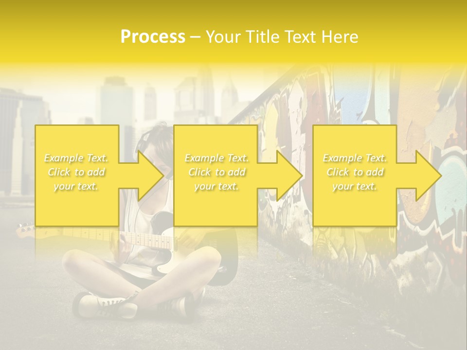 Fashion Eye Wear Woman PowerPoint Template