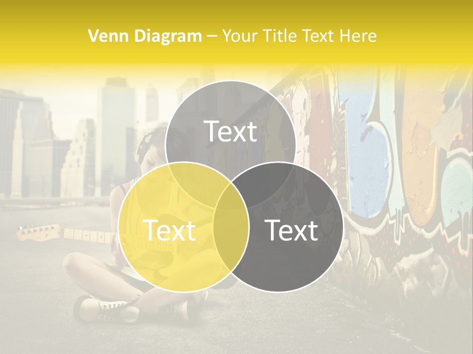 Fashion Eye Wear Woman PowerPoint Template