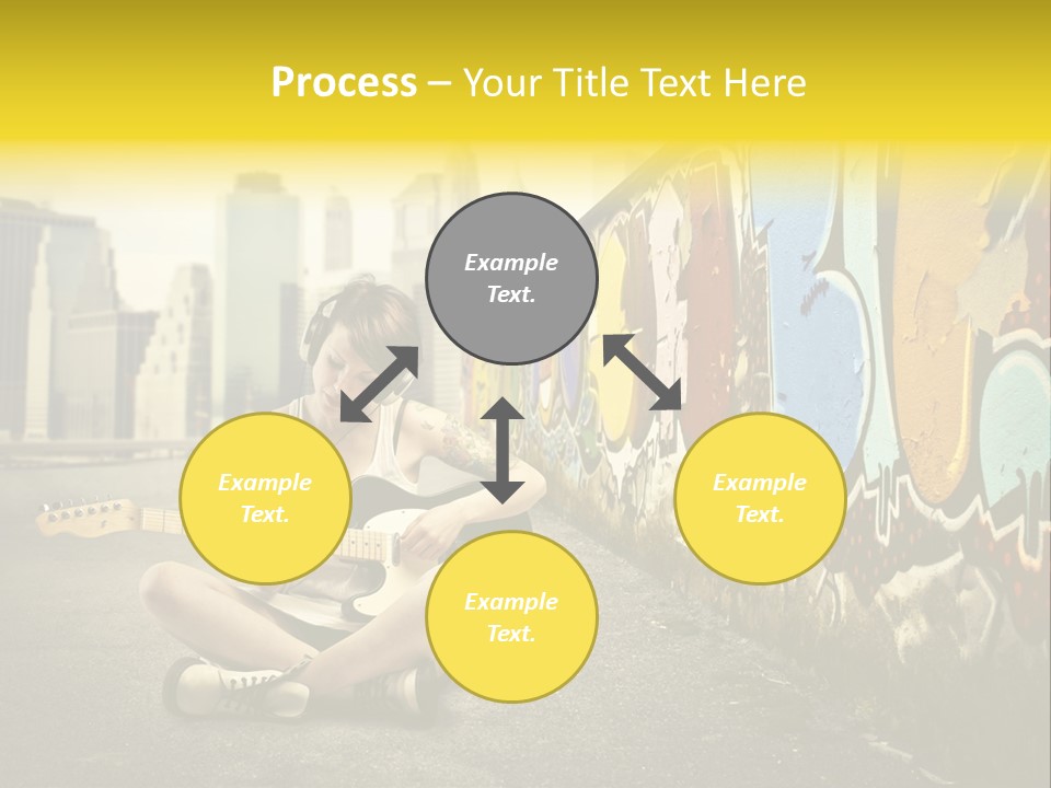 Fashion Eye Wear Woman PowerPoint Template