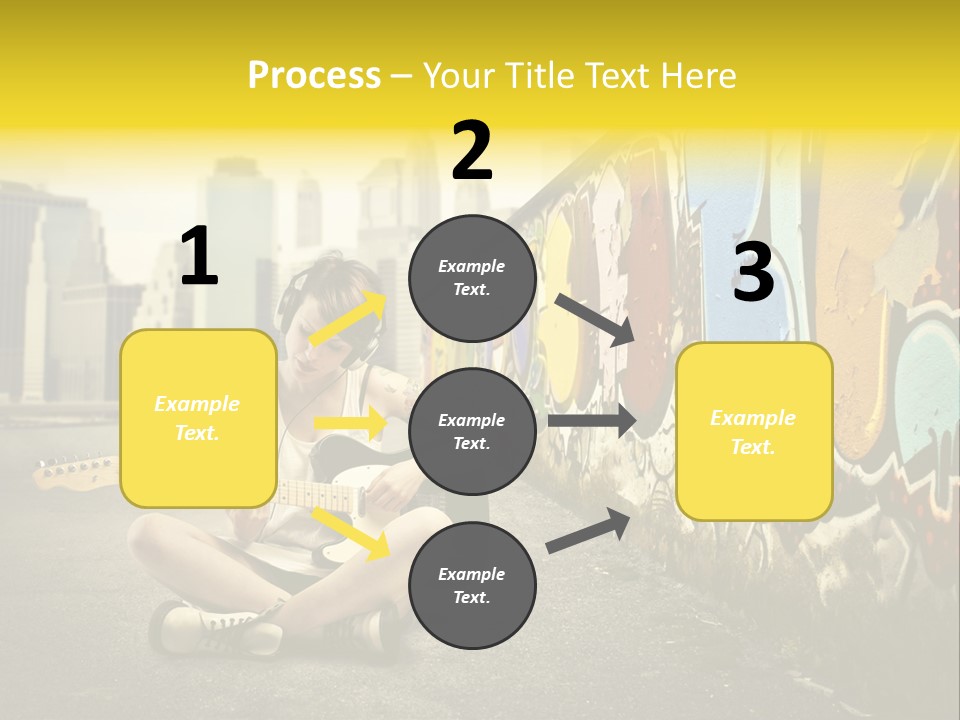 Fashion Eye Wear Woman PowerPoint Template