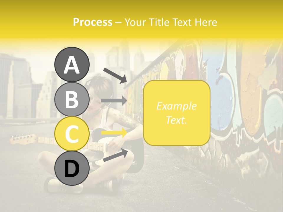 Fashion Eye Wear Woman PowerPoint Template