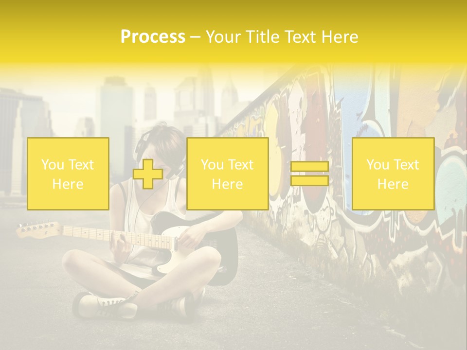 Fashion Eye Wear Woman PowerPoint Template