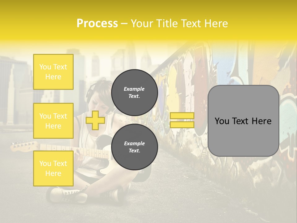 Fashion Eye Wear Woman PowerPoint Template