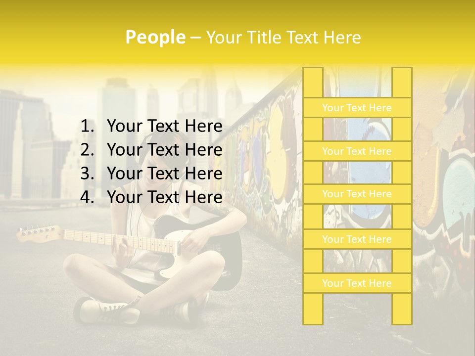 Fashion Eye Wear Woman PowerPoint Template