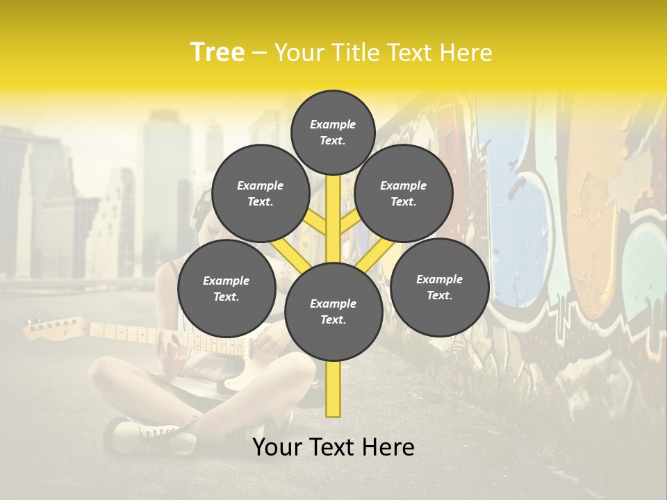 Fashion Eye Wear Woman PowerPoint Template