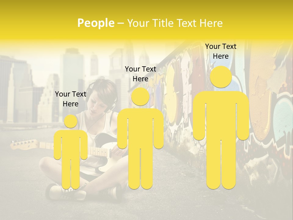 Fashion Eye Wear Woman PowerPoint Template