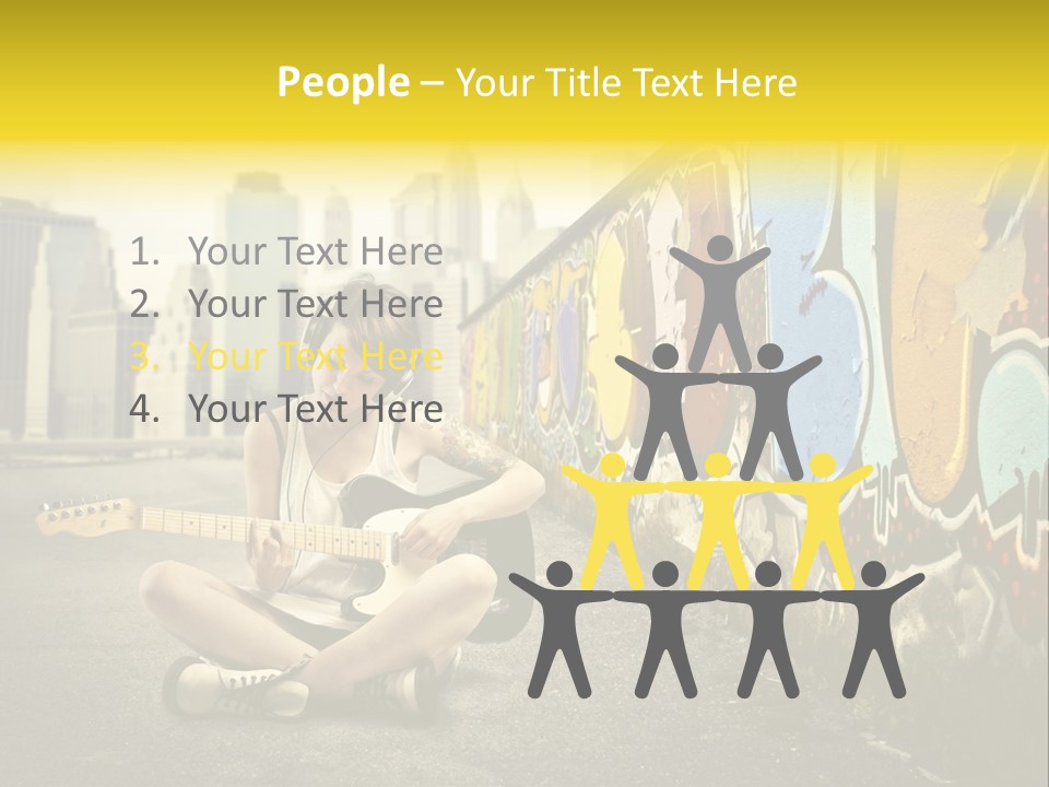 Fashion Eye Wear Woman PowerPoint Template