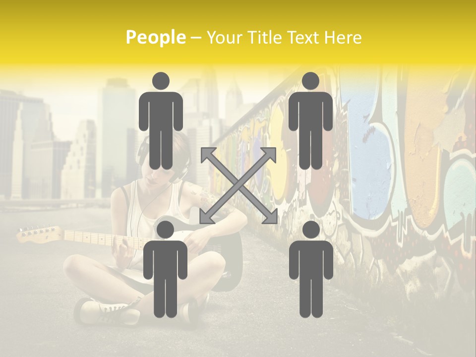 Fashion Eye Wear Woman PowerPoint Template