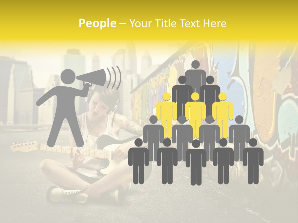 Fashion Eye Wear Woman PowerPoint Template