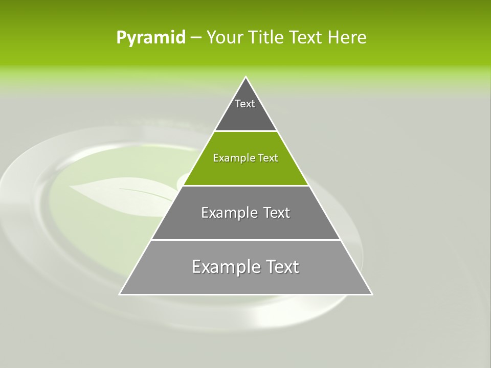 Green Motor Push PowerPoint Template