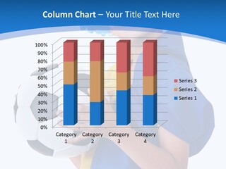 Guy Emotion Blue PowerPoint Template