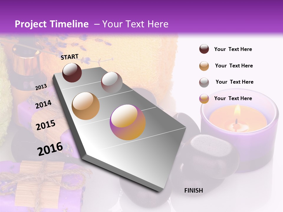 Aroma Color Beauty PowerPoint Template