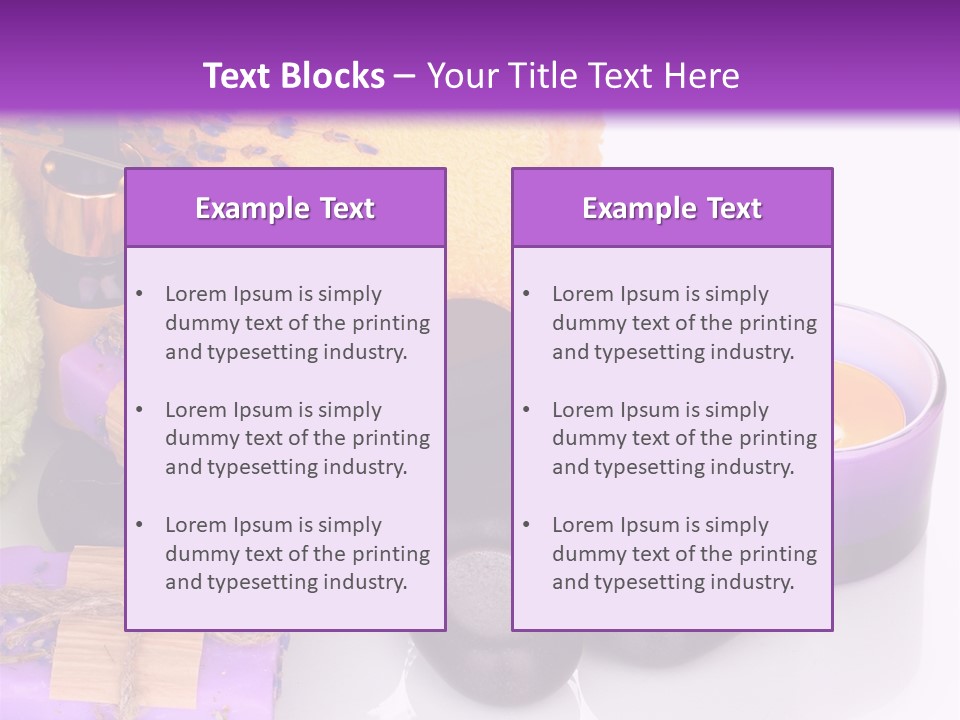 Aroma Color Beauty PowerPoint Template