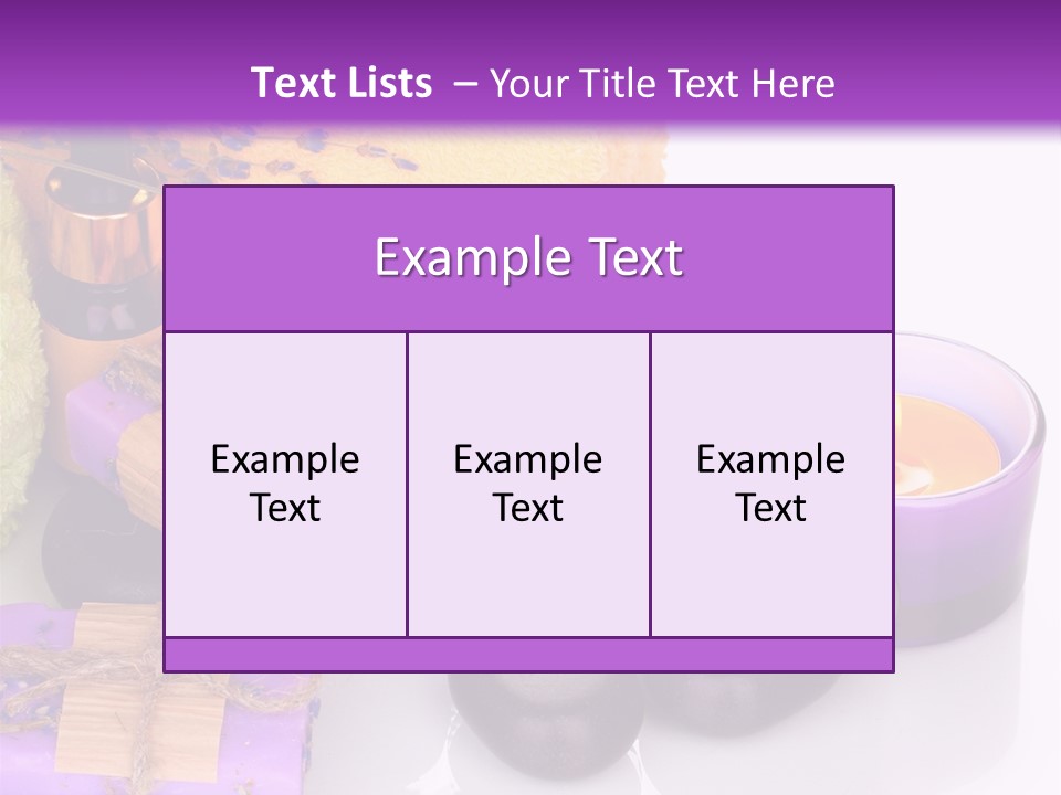 Aroma Color Beauty PowerPoint Template