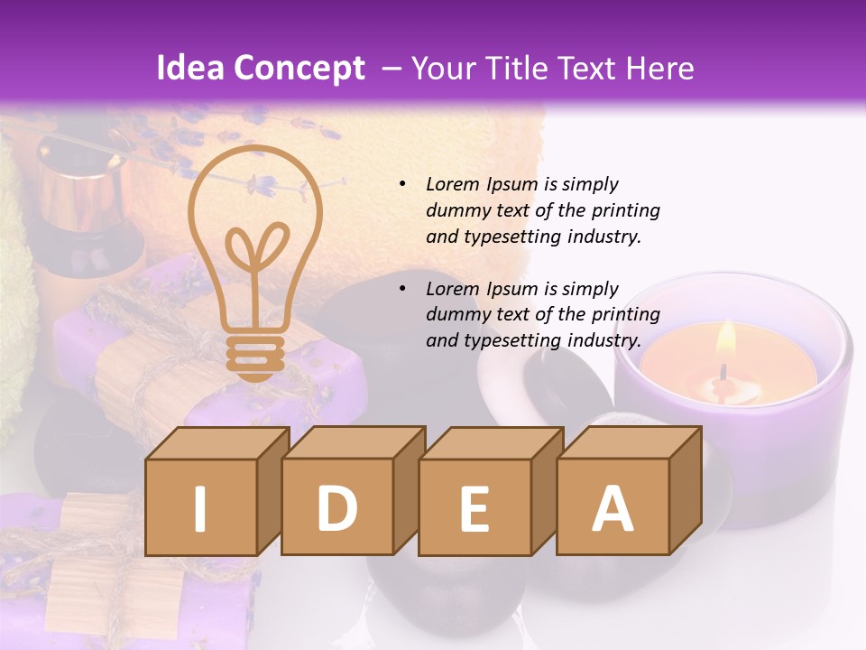 Aroma Color Beauty PowerPoint Template